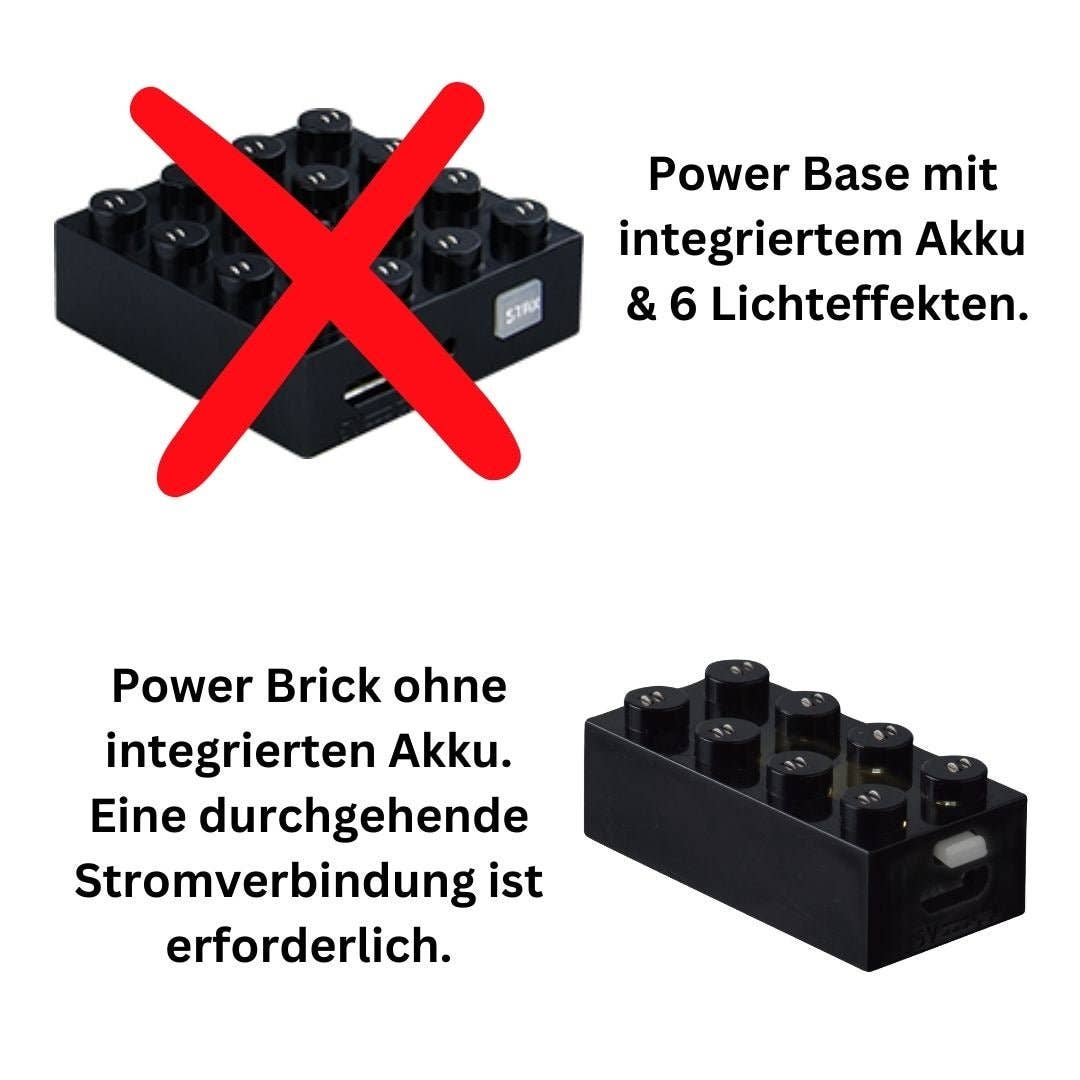 Open Bricks - STAX Basic Transparent - V2 (no battery)