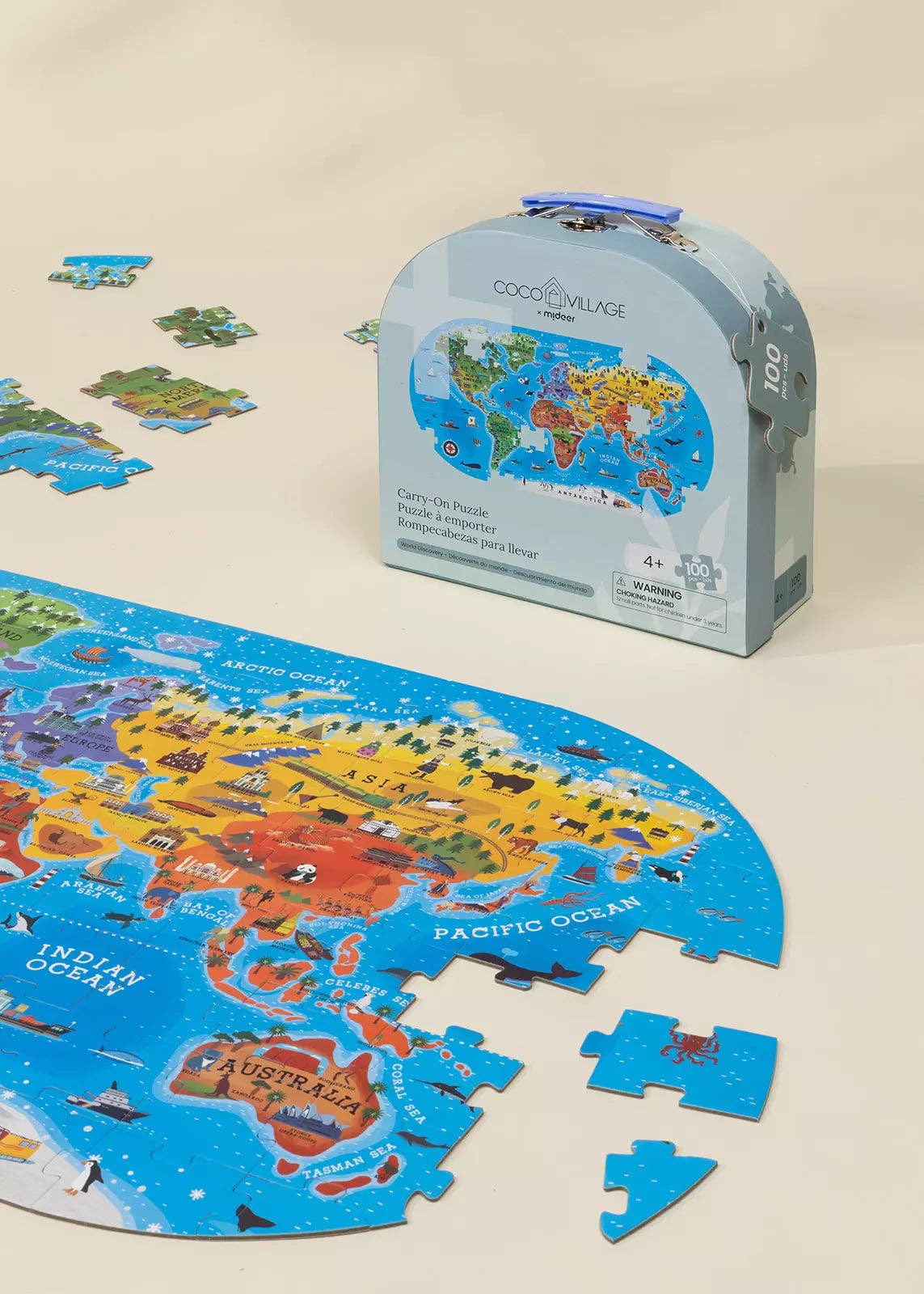 Carry-On Puzzle - World Discovery - 104pcs