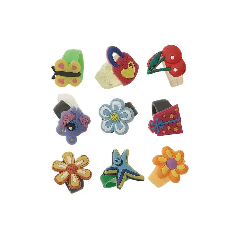 10 rubber rings Cotillons D Alsace