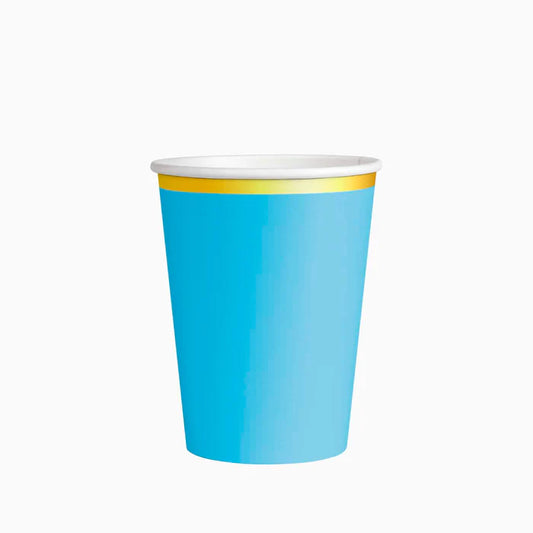 Blue cup