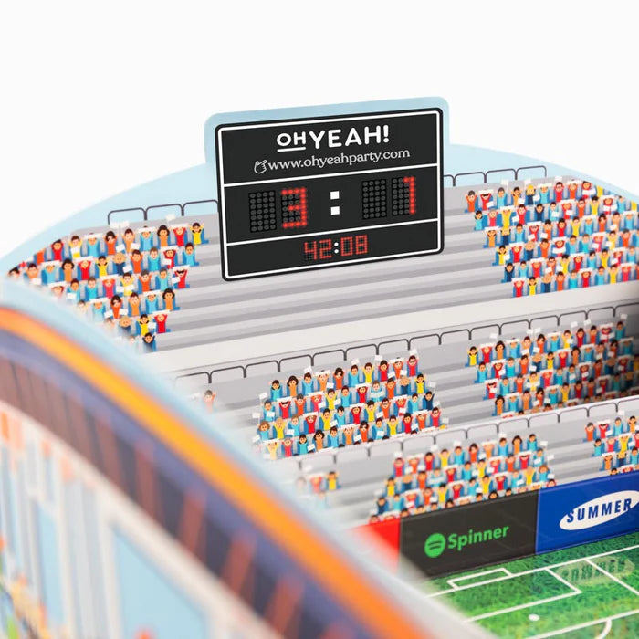 Cardboard Appetizer Tray 30 x 36 cm Football