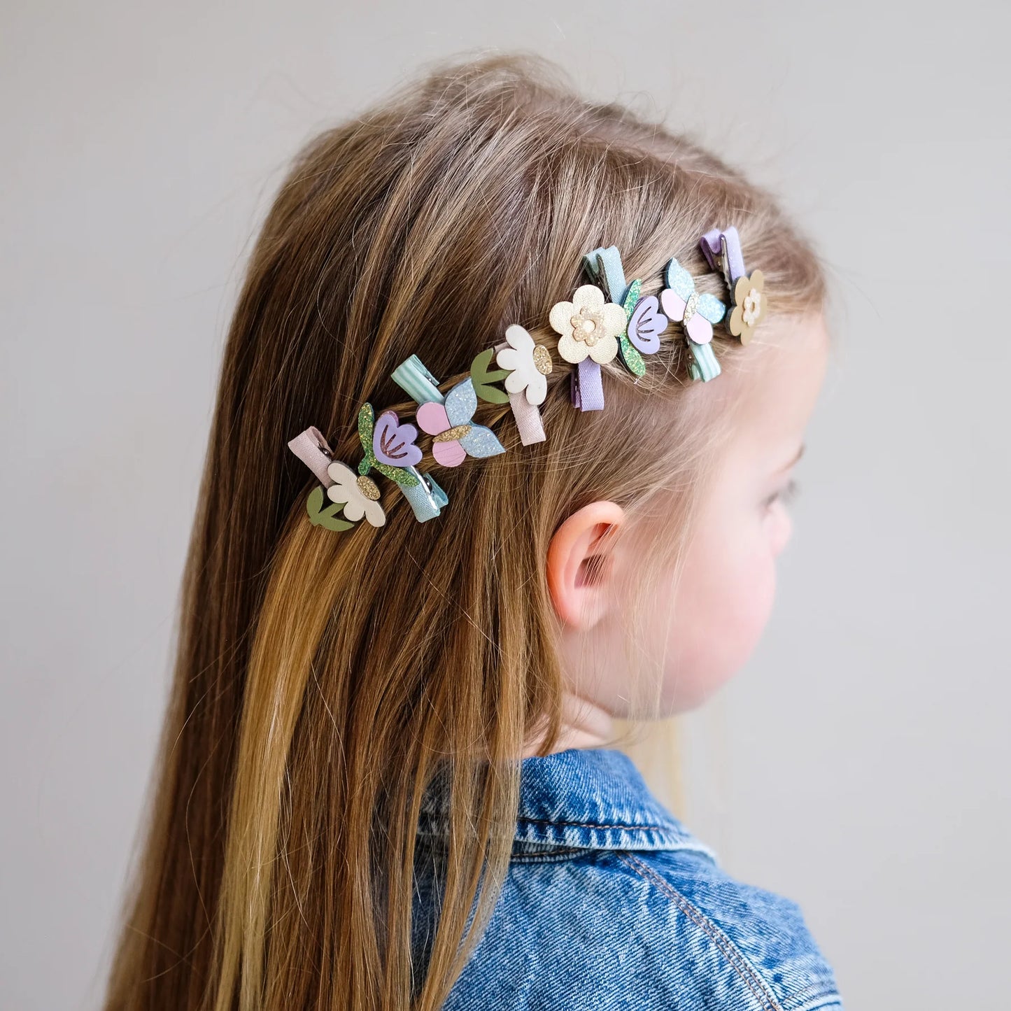 Flower garden mini clips