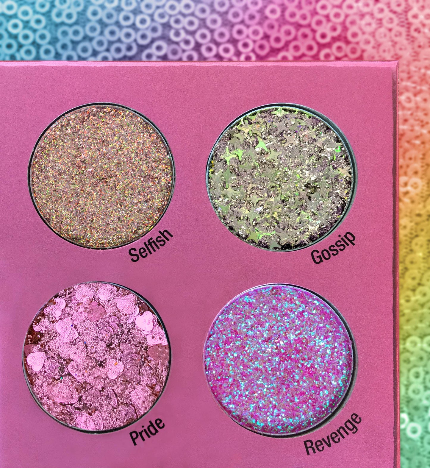 Rude Cosmetics - Sin of Glittony Glitter Palette