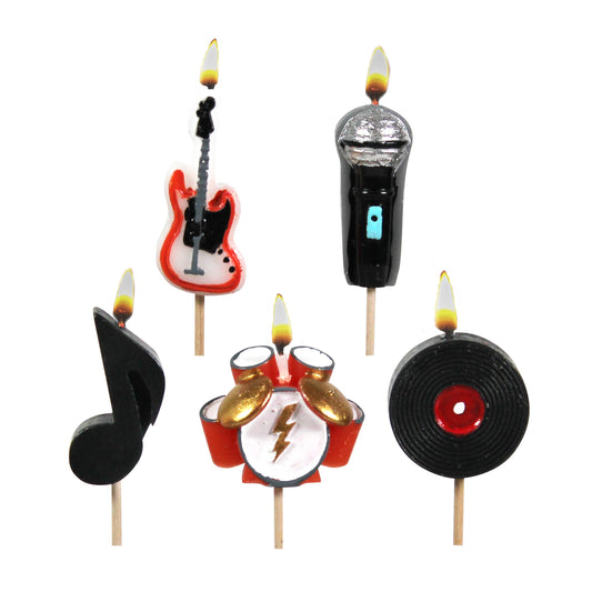 Smiling Faces - Rock Star Candles