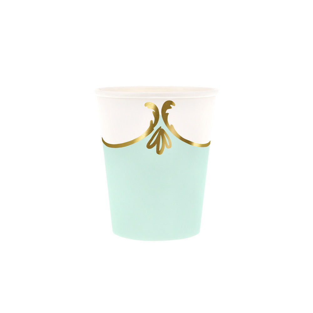 Rococo pastel cups