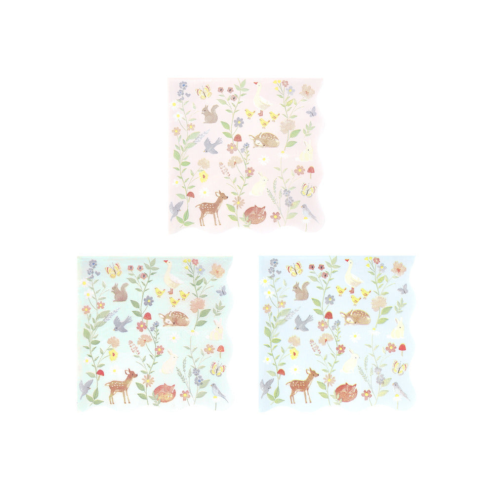 Little animals napkins S