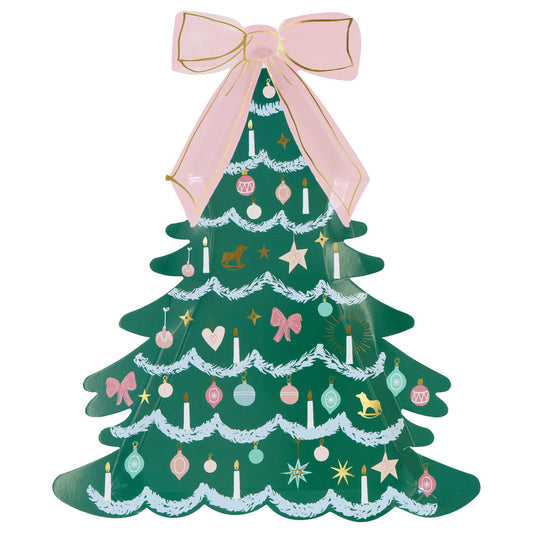 New York City ballet tree shaped plates
