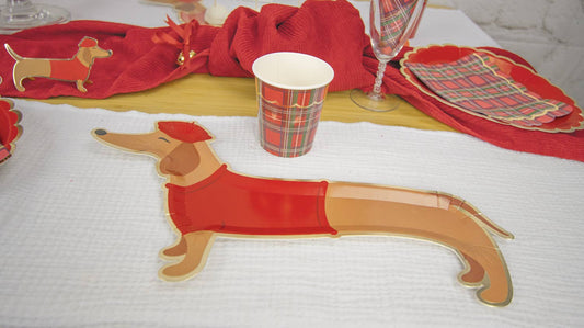 Tim&Puce Factory - DACHSHUND TRAYS 35CM X 2
