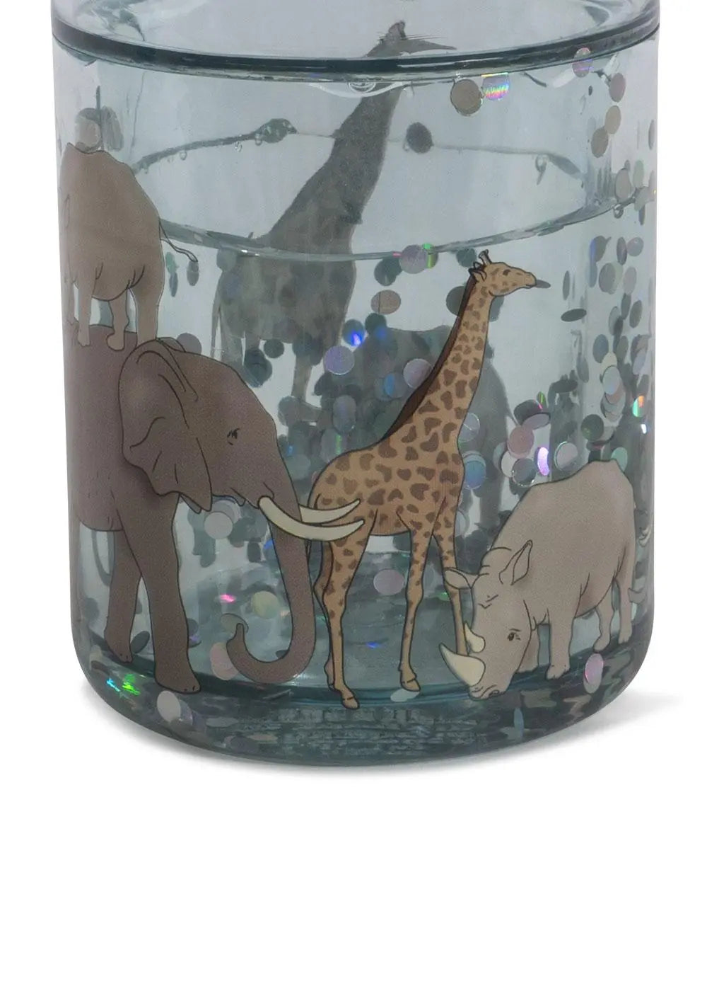 4 pack Glitter cups - Blue Mix Konges Slojd