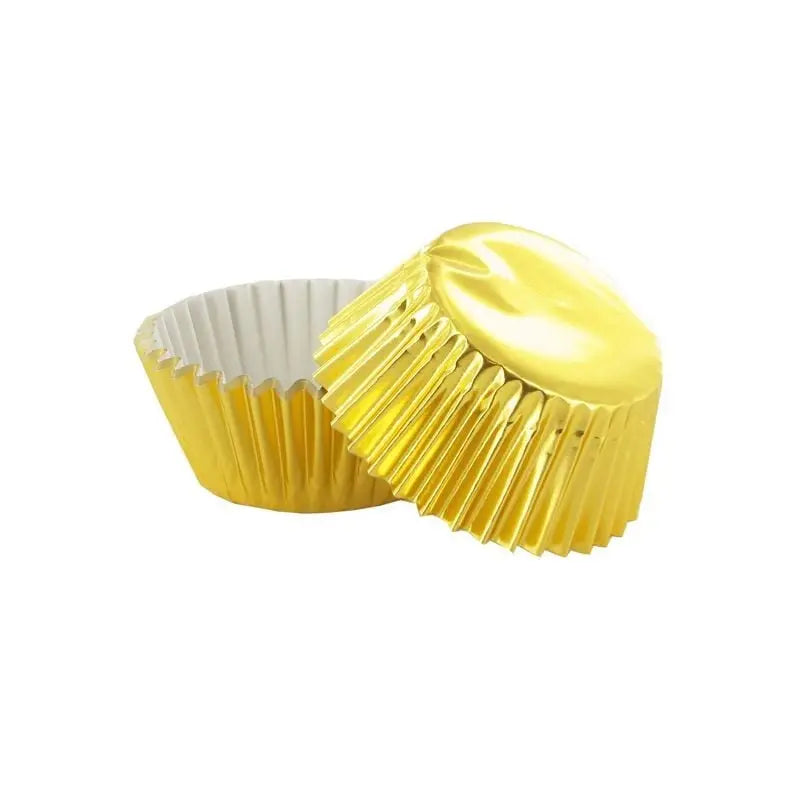 50 baking cups - Gold Patis Decor
