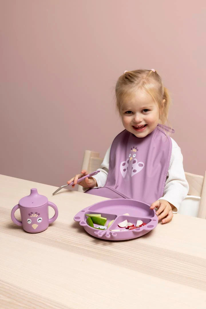 Silicone cutlery set 3-pack - Mrs. Peacock