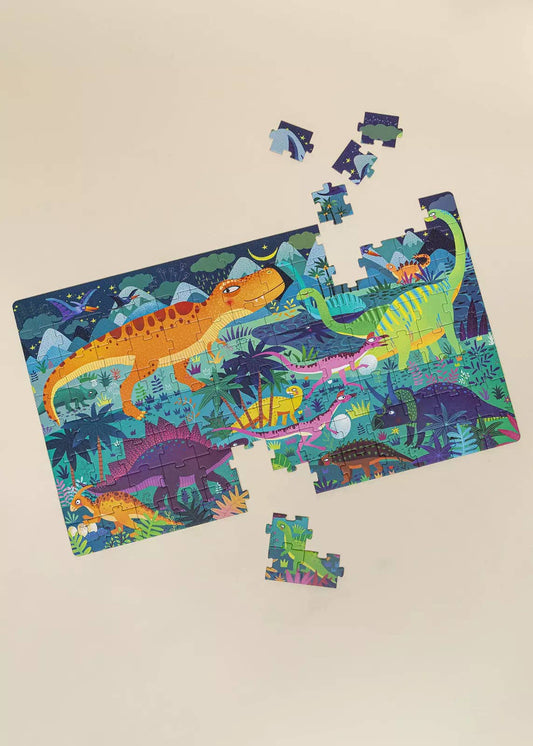 Carry-On Puzzle - Dinosaur Age - 104pcs