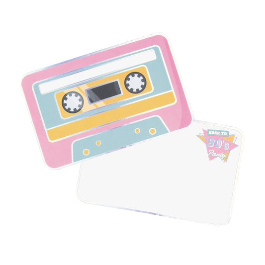 90'S PARTY CARD SET OF 8