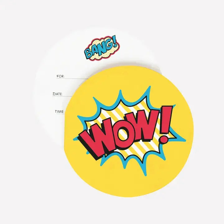 8 Super Hero Invitations My Little Day