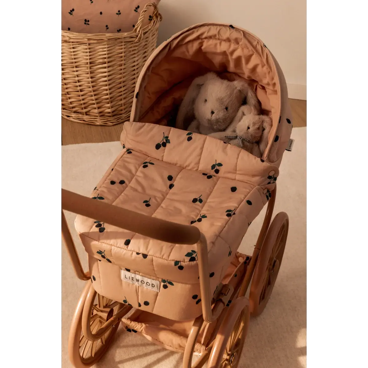 Adalaine Doll Pram - Berry Pale Tuscany Liewood