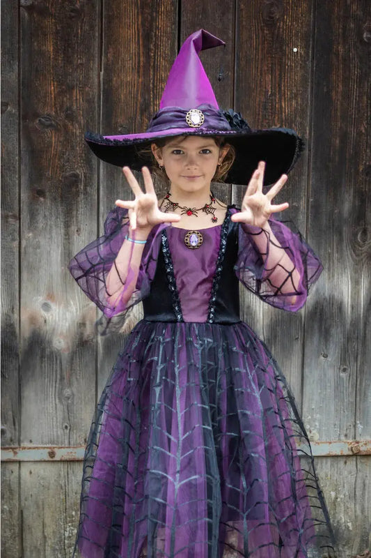 Amethyst the Spider Witch Dress with Hat Great Pretenders