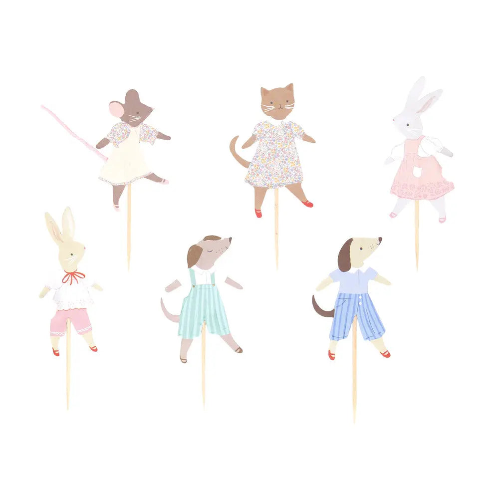 Animal friends cupcake kit Meri Meri