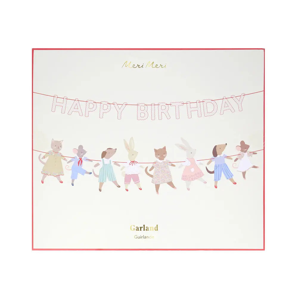 Animal friends garland Meri Meri