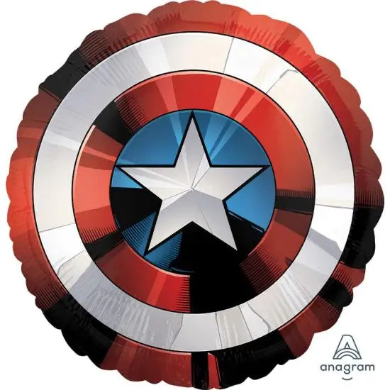Avengers Captain America Shield Foil Supershape Balloon anagram