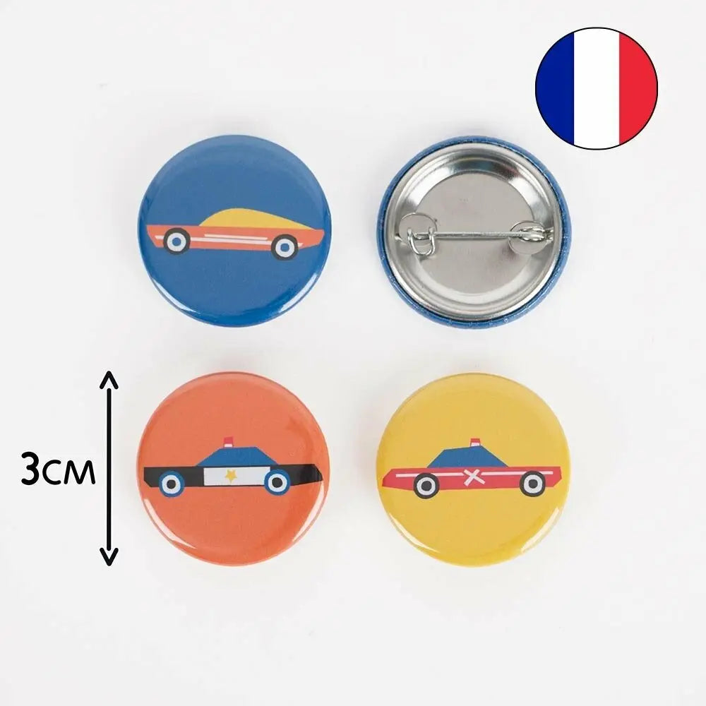 BADGES - CARS My Little Day