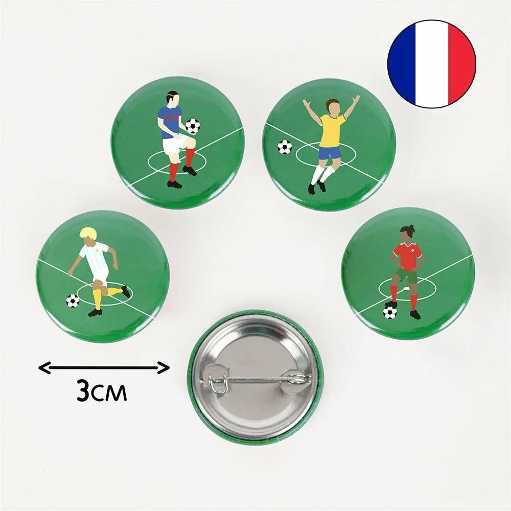 BADGES - FOOTBALL My Little Day