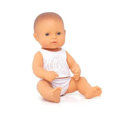 Baby Doll European Boy 32cm Miniland dolls