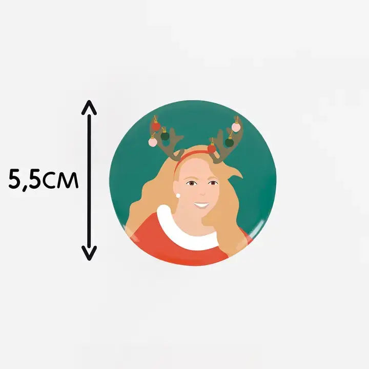 Badge - X-Mas Mariah Carey My Little Day