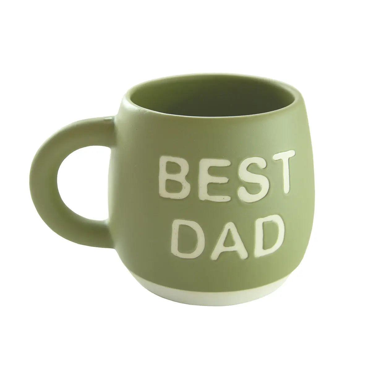 Best Dad Olive Mug SASS AND BELLE