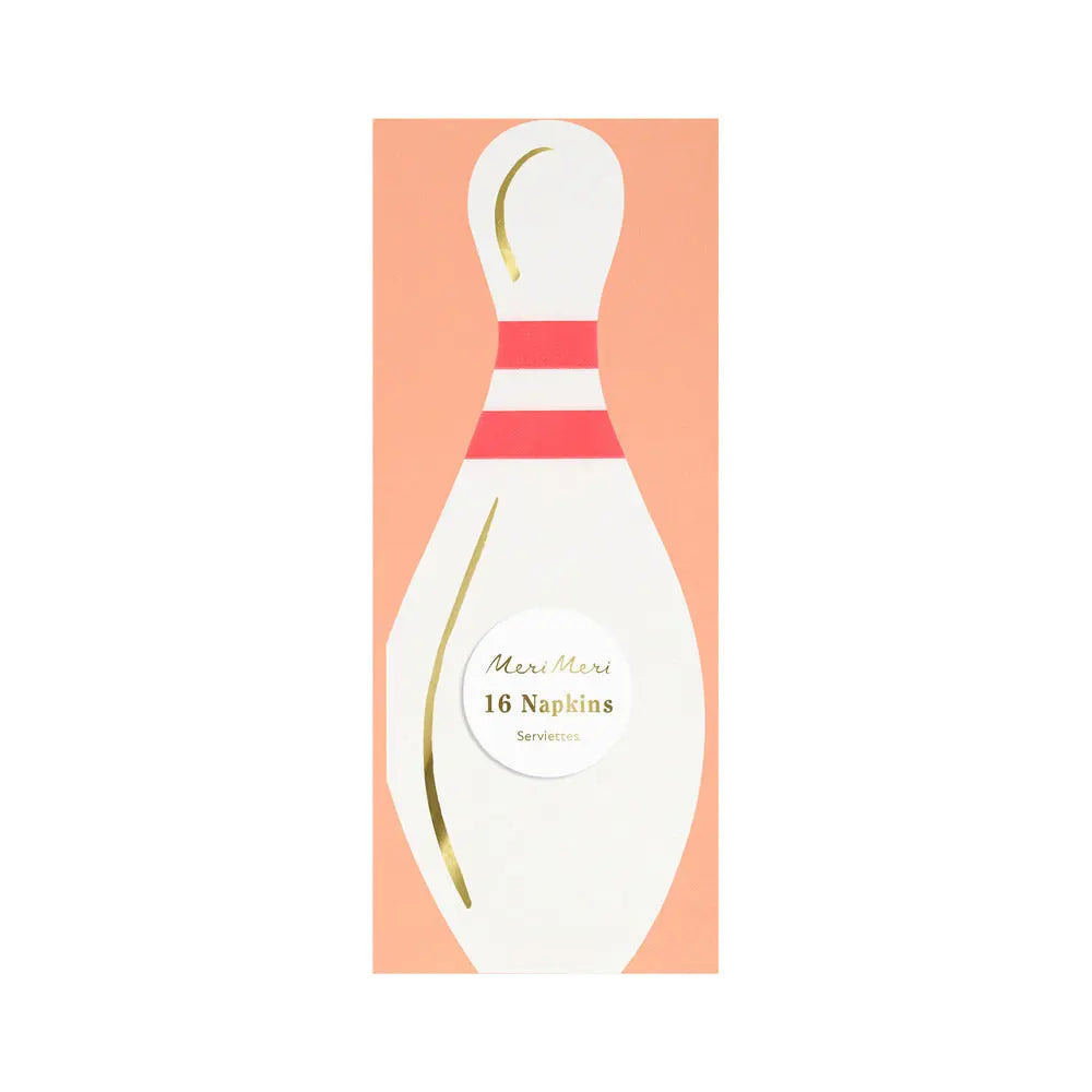 Bowling napkins Meri Meri