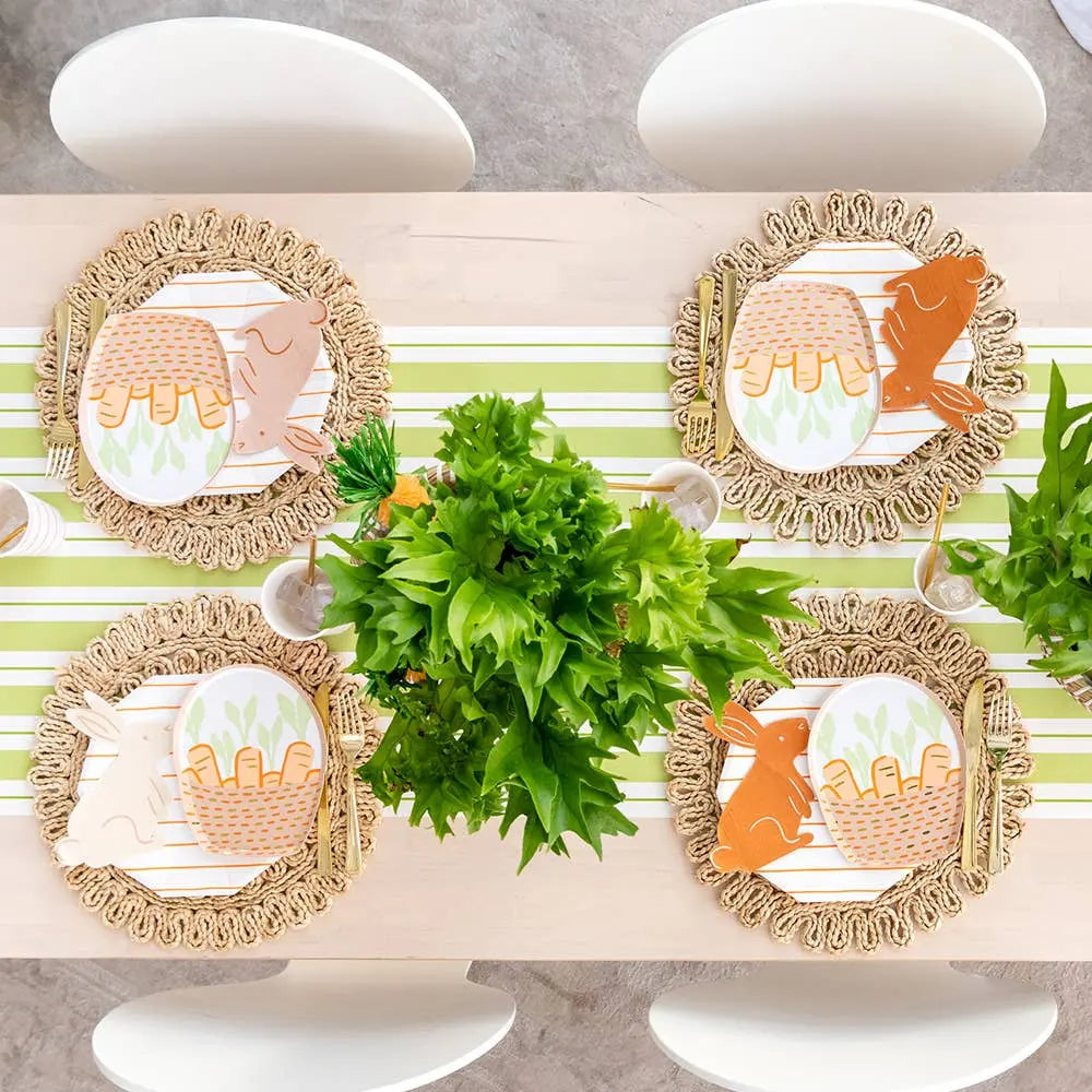 Bunnies In The Garden Small Basket Plates Jollity & Co. + Daydream Society