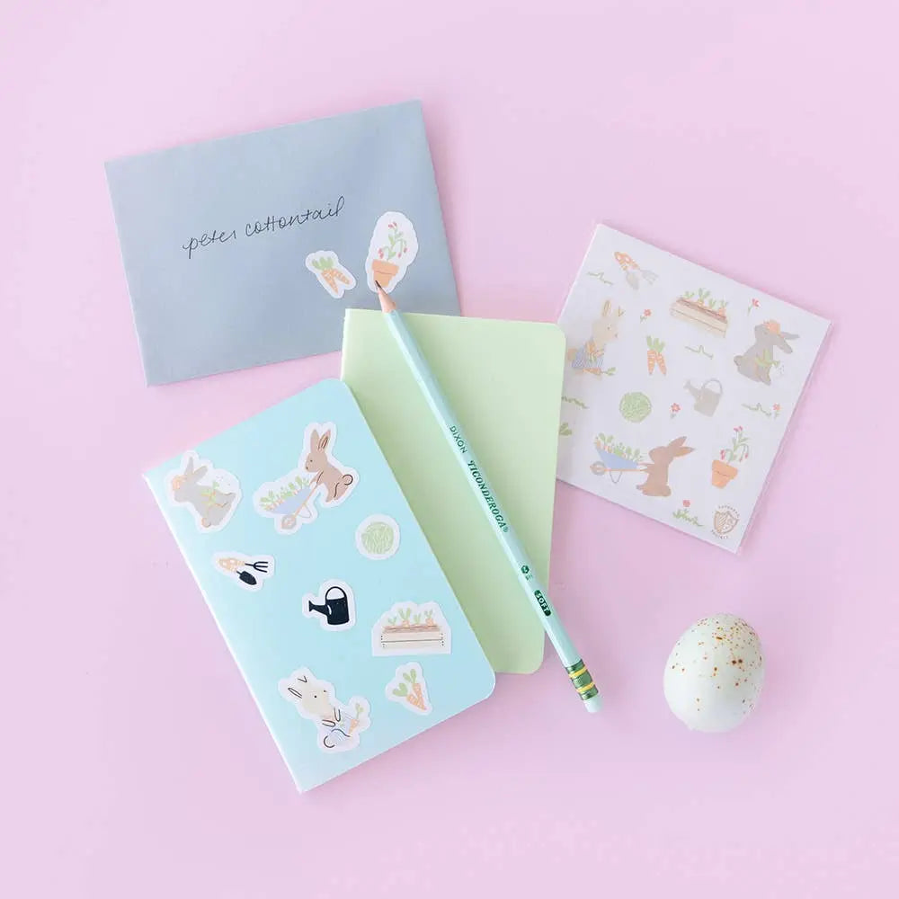 Bunnies In The Garden Sticker Set Jollity & Co. + Daydream Society