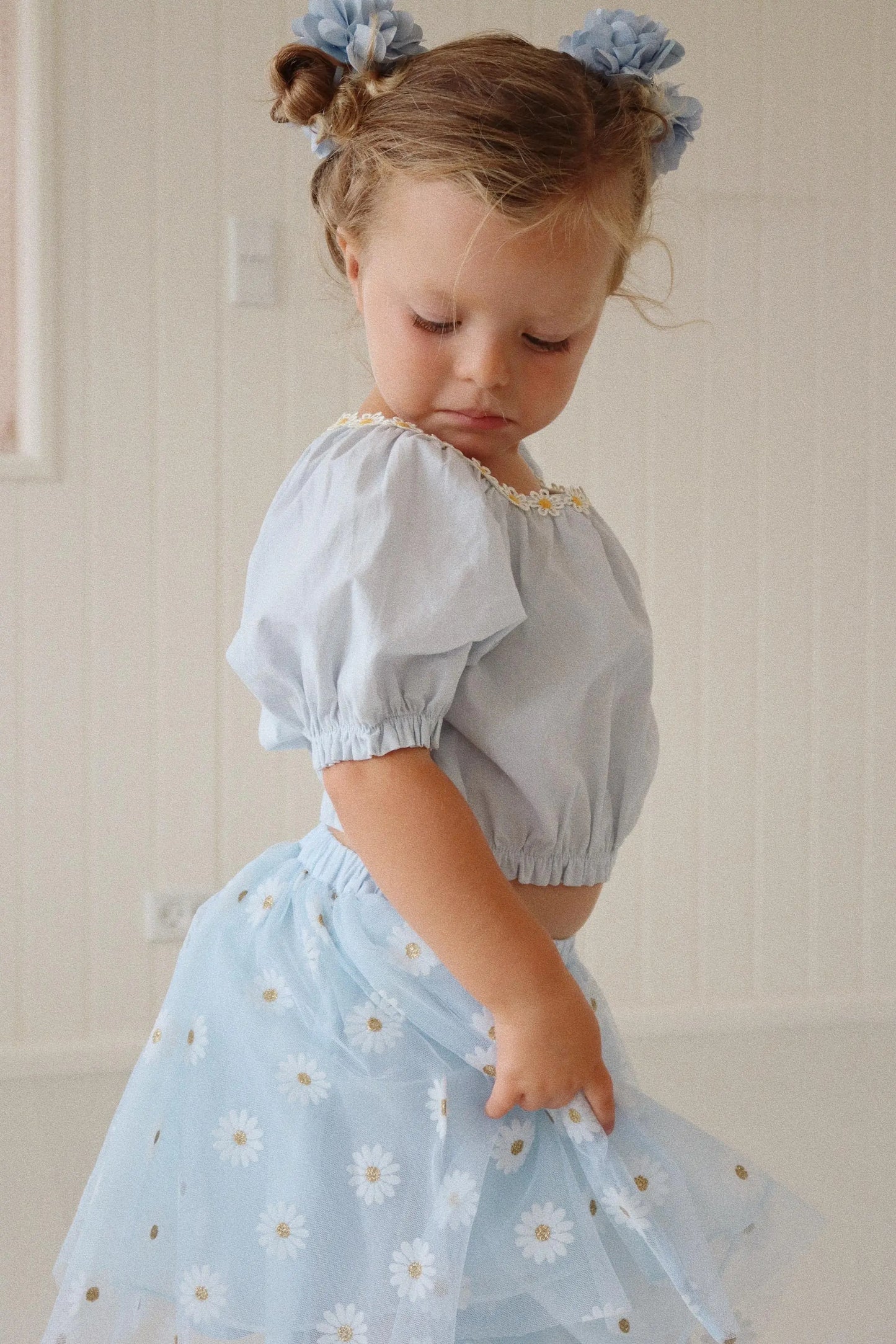 CELEBRATION 2 PACK FLOWER HAIR CLIP Konges slojd