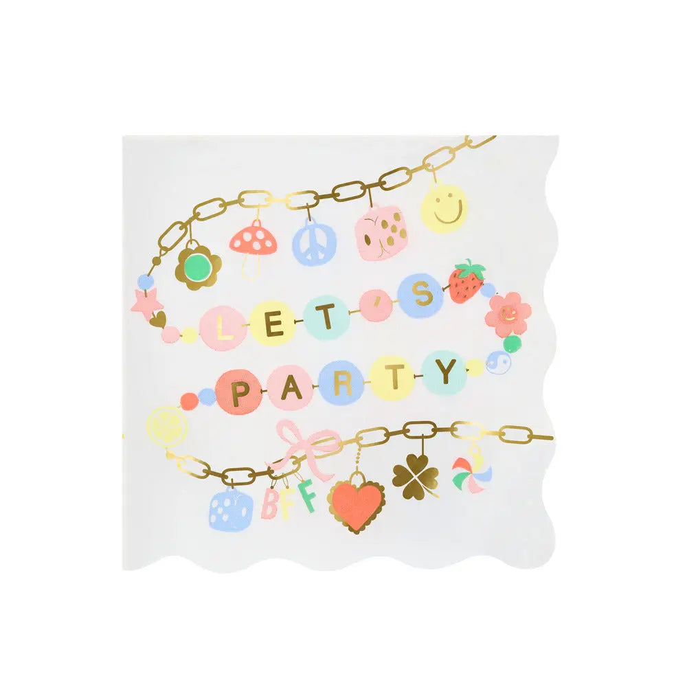 Charm party large napkins Meri Meri