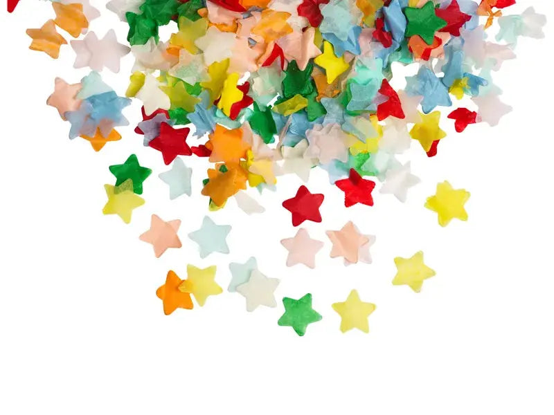 Circus confetti tube, mix, 20cm Partydeco