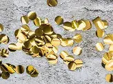 Confetti Circles, Gold, 15g Partydeco