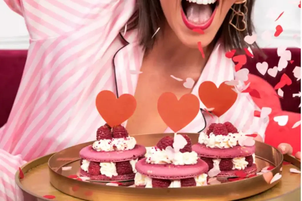 Confetti Hearts, 1,6x1,6 cm, light pink, 15g Partydeco