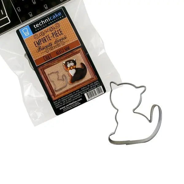 Cookie Cutter Cat Patis Decor