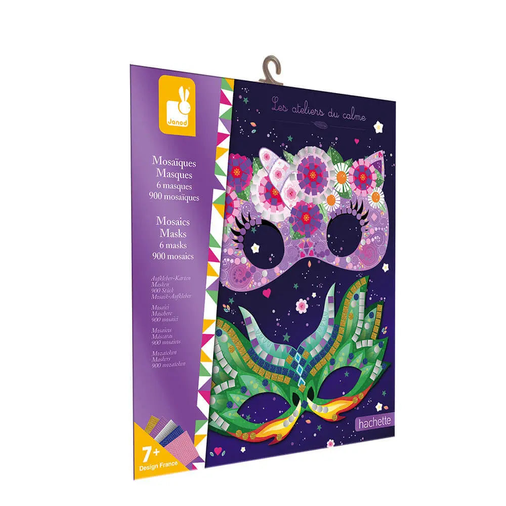 Creative Kit - Mosaic Masks Set Janod