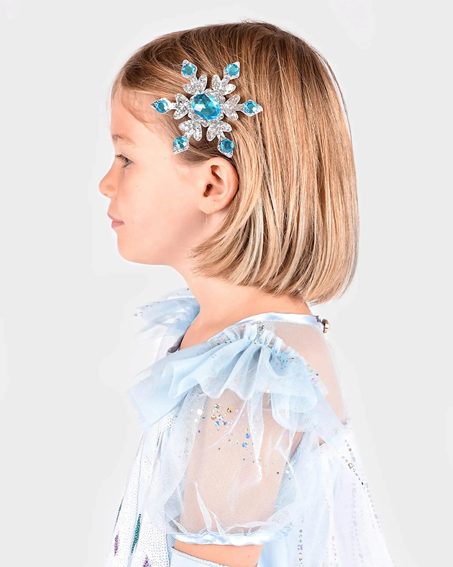 DRESS ICE PRINCESS w BRAID Den Goda Fen