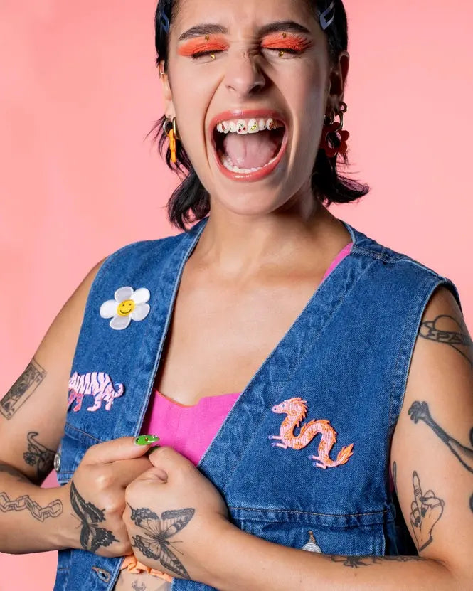 Daisy Iron-On Patch MALICIEUSE