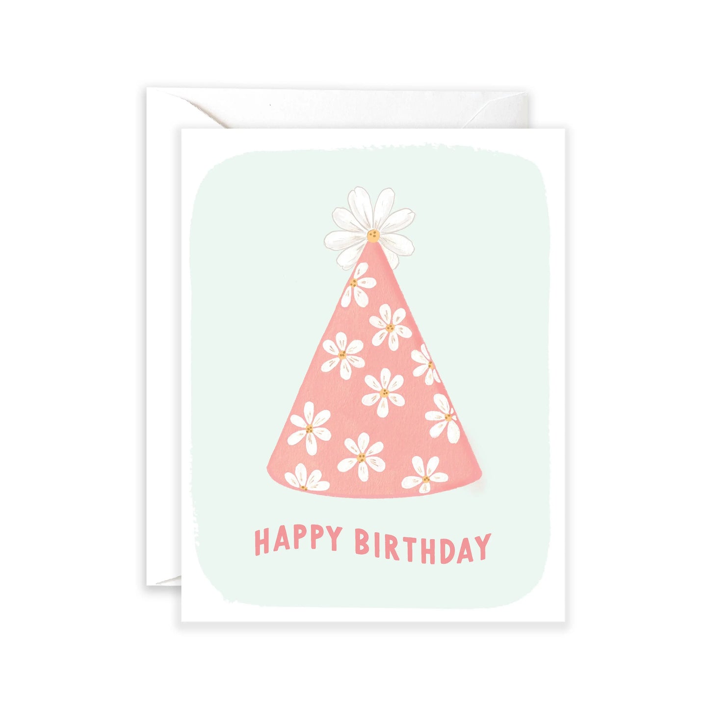 Daisy Party Hat Birthday Card Isabella MG & Co.