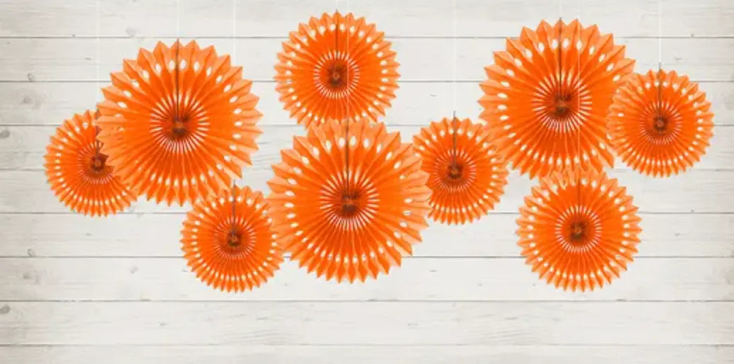 Decorative Rosettes, Brown, 20-30cm (Copy) Partydeco