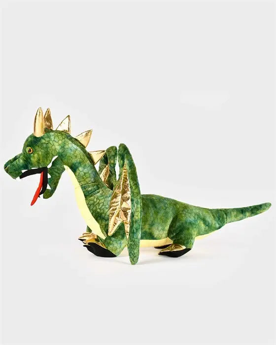 Dragon Green Plush Toy 70 cm – Den Goda Fen Den Goda Fen