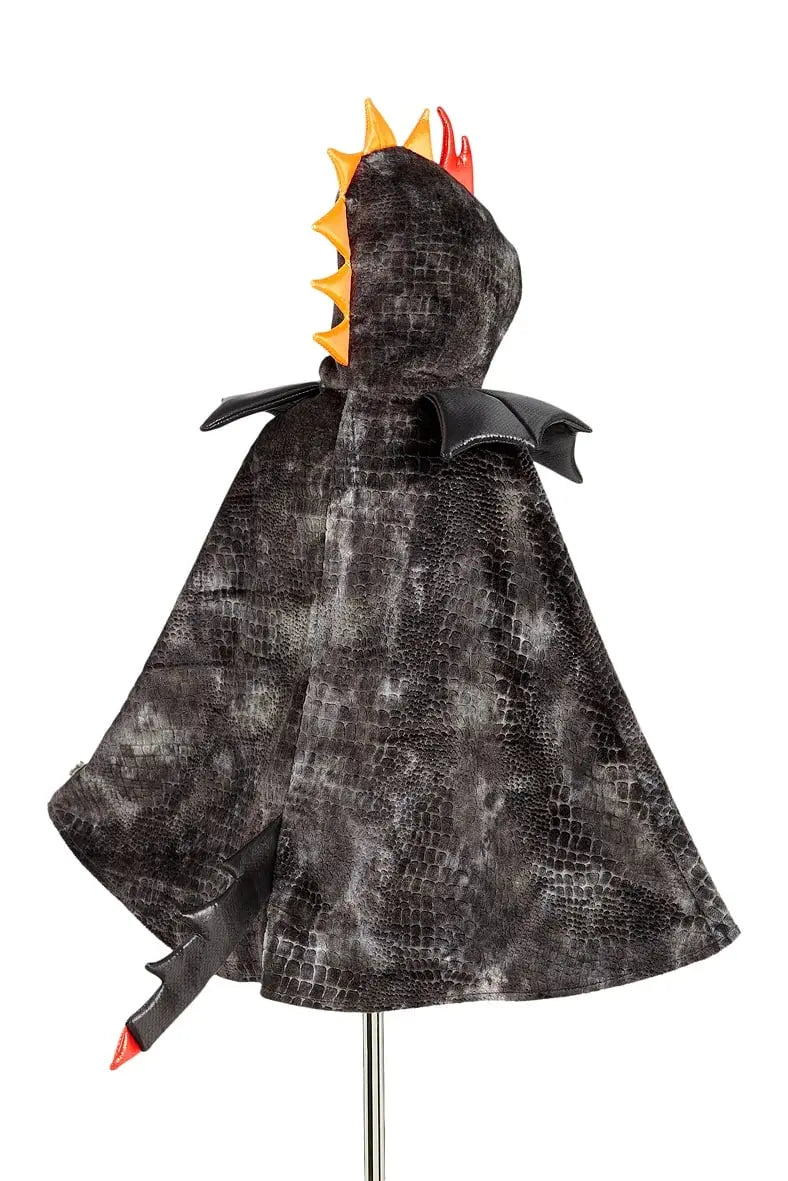 Dragon cape black, 4-7 yrs Souza