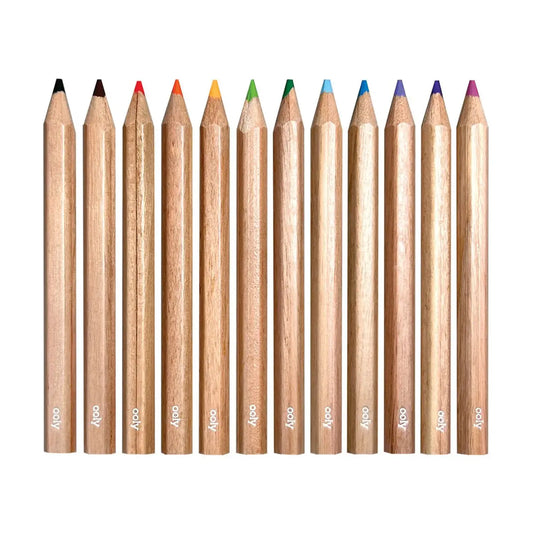 Draw ‘N Doodle Mini Colored Pencils + Sharpener OOLY