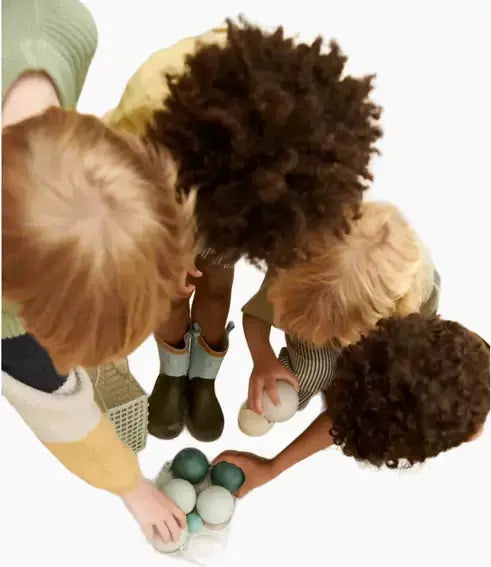 EMMETT PORTABLE PETANQUE SET - Mustard multi mix LieWood