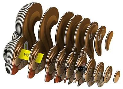 EUGY 3D - Chipmunk Eugy