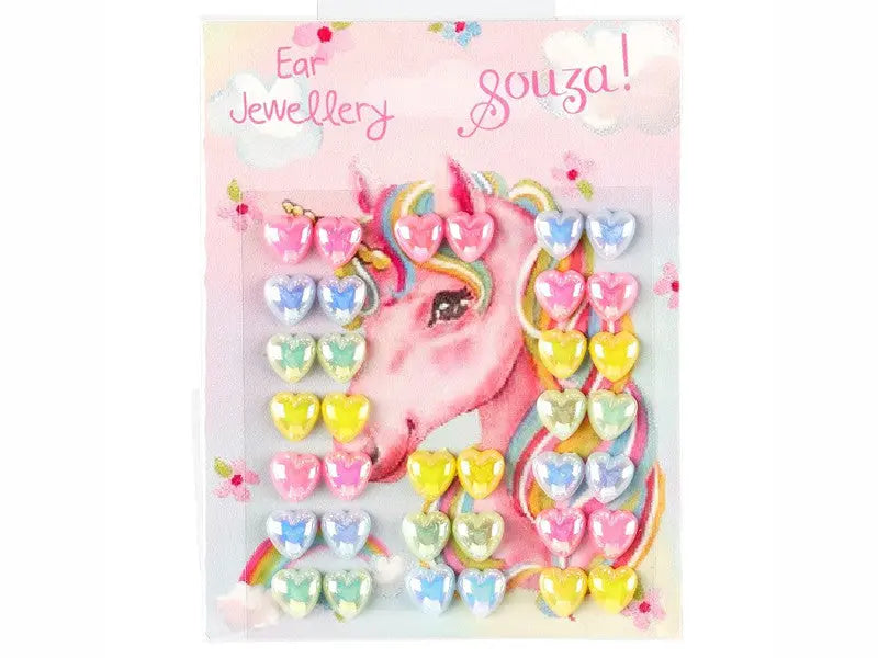 Ear Stickers UNICORN Hearts souza