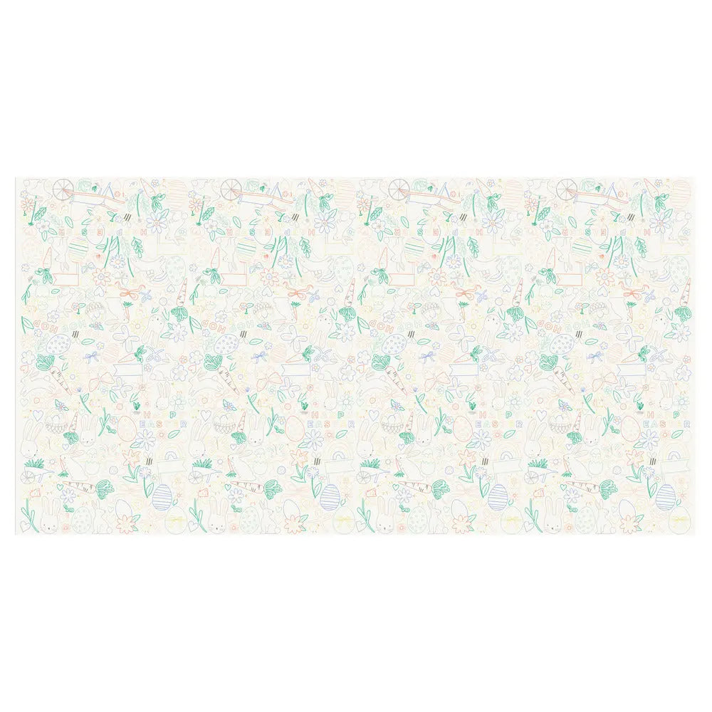 Easter color in activity tablecloth Folat
