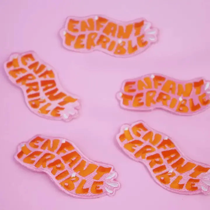 Enfant Terrible Iron-On Patch MALICIEUSE